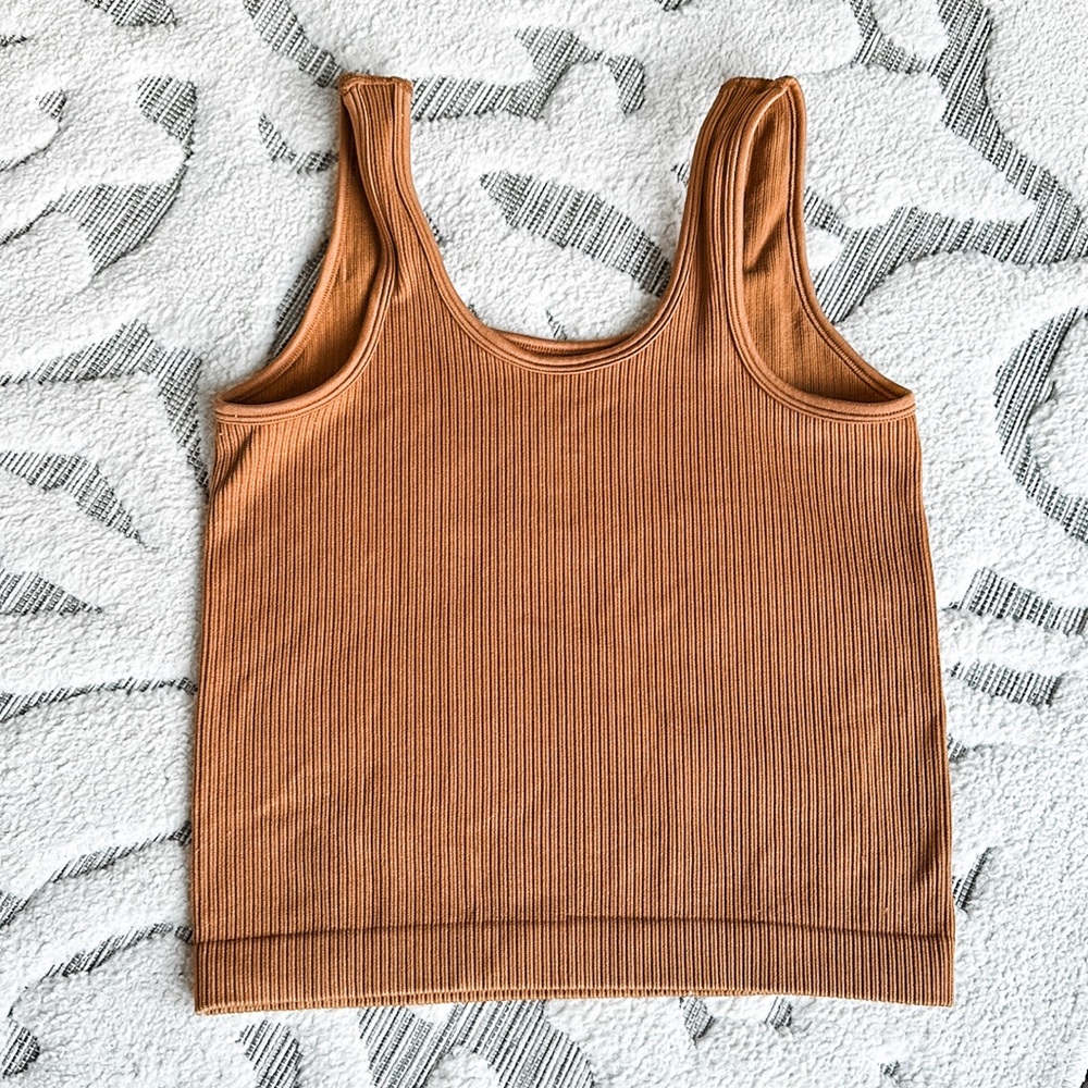 A New Day Ribbed Tank Top S
